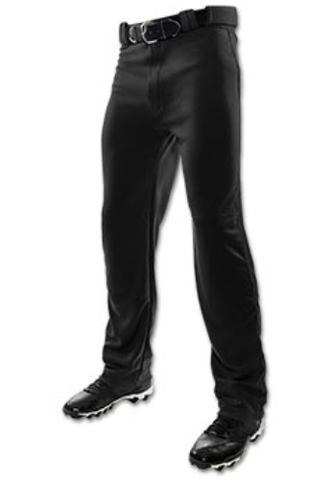 CODEBLACK PRO-PLUS BASEBALL/SOFTBALL PANT - open bottom